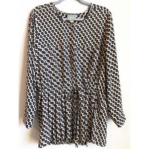 Maeve | Anthropologie Long Sleeve Tunic Top-L